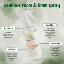 Load image into Gallery viewer, Oil For You Vanilove Creamy Vanilla Room &amp; Linen Spray 250ml
