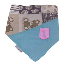 Load image into Gallery viewer, Paws &amp; Kisses Ginger Dana Pet Bandana | Soft Cotton &amp; Chambray Bandana for Cats and Dogs
