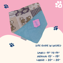 Load image into Gallery viewer, Paws &amp; Kisses Ginger Dana Pet Bandana | Soft Cotton &amp; Chambray Bandana for Cats and Dogs

