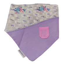 Load image into Gallery viewer, Paws &amp; Kisses Lauv Dana Pet Bandana | Cotton &amp; Chambray Floral Bandana for Cats and Dogs
