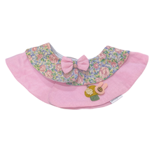 Load image into Gallery viewer, Paws &amp; Kisses Floral Cape Pet Accessory | Cotton &amp; Chambray Floral Collar Cape for Cats and Dogs
