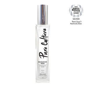 Pure Culture Bulgarian Rose Everything Elixir 50ml | Clean Retinol + Bisabolol, Rebalance Probiotic Tonic