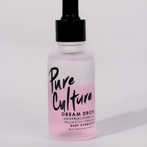 Pure Culture Dream Drops Universal Hydro-Oil 30ml | Resveratrol + Edelweiss Callus Culture, Deep Hydration Microbiome Face Oil