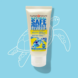 Human Nature SafeProtect SPF30 Reef-Safe Sunscreen | Broad Spectrum, PA++++, Superior Protection for Skin Aging