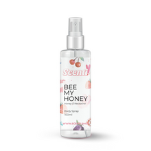 Load image into Gallery viewer, Scenti Bee My Honey Body Spray Honey and Nectarine Eau de Cologne 100ml
