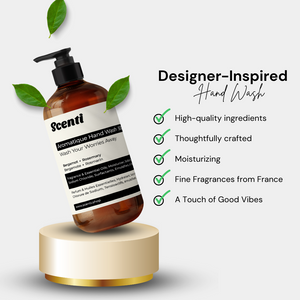Scenti Designer Inspired Aromatique Liquid Hand Wash/Soap 500ml