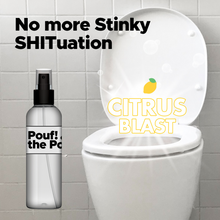Load image into Gallery viewer, Scenti Pouf! The Poop Citrus Brust Air Freshener for Toilet Room 100ml

