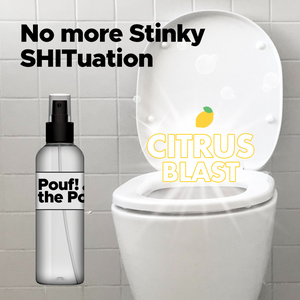 Scenti Pouf! The Poop Citrus Burst Air Freshener for Toilet Room 100ml