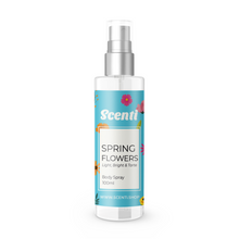 Load image into Gallery viewer, Scenti Spring Flowers Body Spray Light, Bright &amp; Tarte Eau de Cologne 100ml
