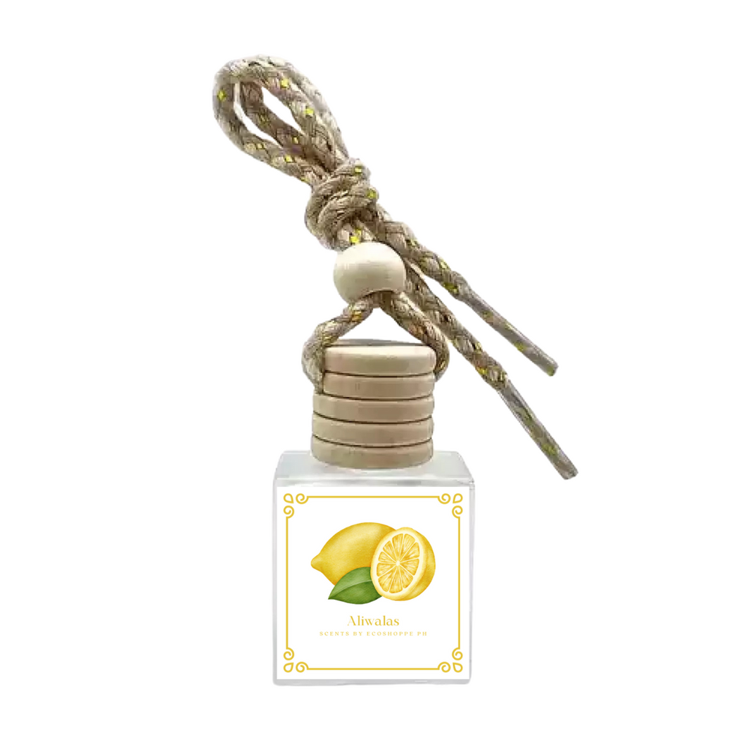 Scents by Ecoshoppe PH Aliwalas (Lemon Fresh) Hanging Car or Room Diffuser 10ml