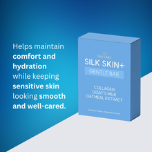 Load image into Gallery viewer, Silk Labs Silk Skin+ Gentle Bar 100g | Collagen &amp; Goat's Milk
