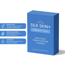 Load image into Gallery viewer, Silk Labs Silk Skin+ Vibrant Bar 100g | Bakuchiol Papaya Glow
