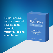 Load image into Gallery viewer, Silk Labs Silk Skin+ Vibrant Bar 100g | Bakuchiol Papaya Glow
