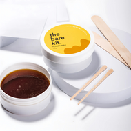 The Bare Kit Honey and Sugar Wax For Hair Removal 100g | All-Natural, Ready To Use, No Heating Required