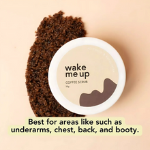 Load image into Gallery viewer, The Bare Kit Wake Me Up Coffee Scrub 100g | All-Natural, Exfoliates Dead Skin, Improves Skin Texture
