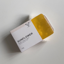 Load image into Gallery viewer, Vegan Essentials Sunflower Vegan Skin Care Beauty Soap 100g (formerly known as Crystal Glow)
