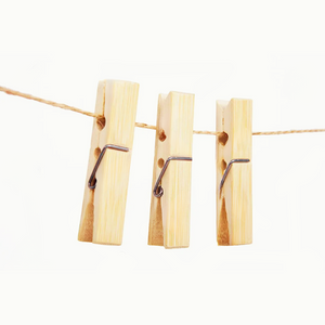 Wooden Pegs Perfect for Hanging Laundry, Photos (Set of 10) by Project Refill PH