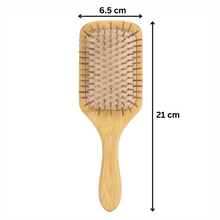 Load image into Gallery viewer, Wooden Paddle Hair Brush | Eco-Friendly, Biodegradable, Reusable by Project Refill
