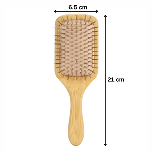 Wooden Paddle Hair Brush | Eco-Friendly, Biodegradable, Reusable by Project Refill