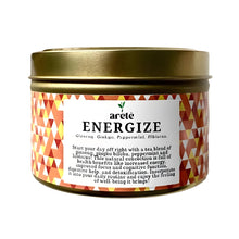 Load image into Gallery viewer, Areté Energize Tea 236g, Specialty Teas in Canister | Ginseng, Ginkgo, Peppermint, Hibiscus
