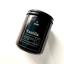 Load image into Gallery viewer, Areté Vanilla Hand Poured Scented Soy Candle | All Natural, Vegan, Made of 100% Organic Soy
