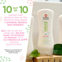 Load image into Gallery viewer, Human Nature Sensitive Feminine Wash with Soothing Aloe + Moisturizing Sunflower Oil 165ml
