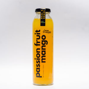 MJM Juicery Passion Fruit Mango Ready-to-Drink Juice 350ml | All Natural, Healthy, Delicious