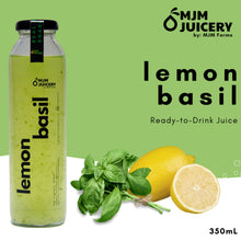 Load image into Gallery viewer, MJM Juicery Lemon Basil Ready-to-Drink Juice 350ml | All Natural, Healthy, Delicious
