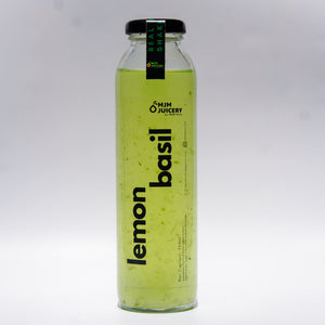 MJM Juicery Lemon Basil Ready-to-Drink Juice 350ml | All Natural, Healthy, Delicious