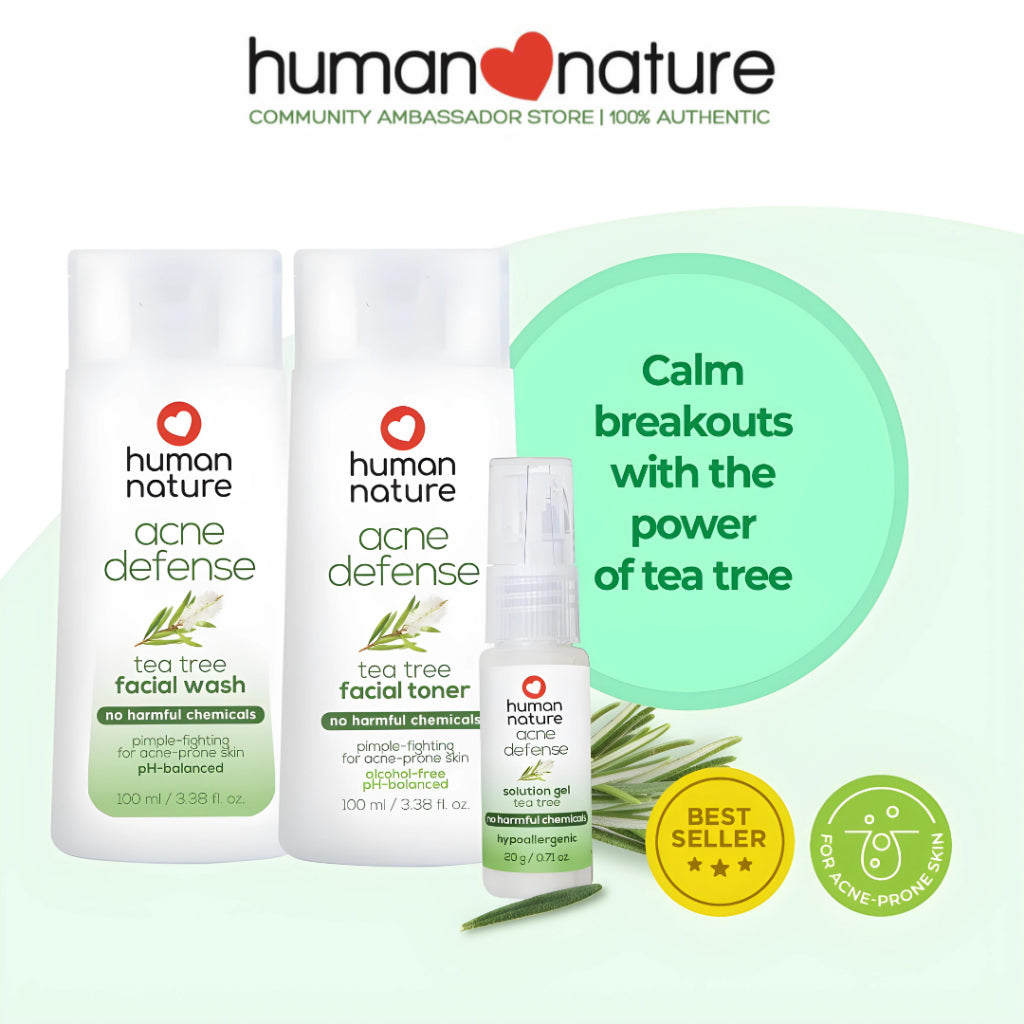 Human Nature Acne Defense Trio