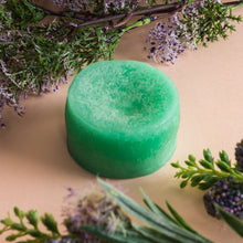 Load image into Gallery viewer, Mayumi Organics Conditioner Bar With Lavender, Rosemary, &amp; Peppermint (LRP) Scent | Silicone-Free, Sulfate-Free CG-Friendly 60g
