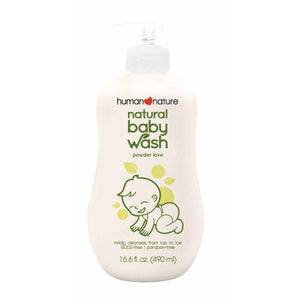 Human Nature Natural Baby Wash 490ml
