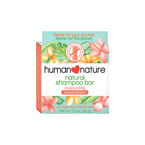Human Nature Island Bloom Natural Moisturizing Shampoo Bar