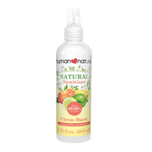 Load image into Gallery viewer, Human Nature Natural Sanitizer 200ml | Triclosan-Free with 60% Ethyl Alcohol
