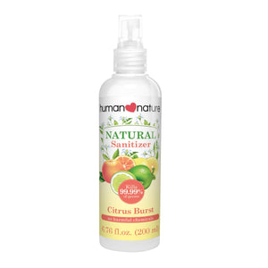 Human Nature Natural Sanitizer 200ml | Triclosan-Free with 60% Ethyl Alcohol