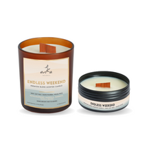 Load image into Gallery viewer, Arka Naturals Endless Weekend Hand-Poured Premium Blend Scented Soy Candle

