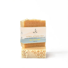 Load image into Gallery viewer, Arka Naturals Shea Oats &amp; Honey Natural Handcrafted Artisanal Soap | Unscented 140g
