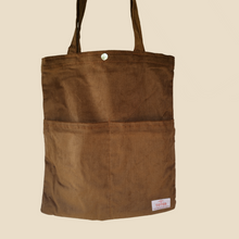 Load image into Gallery viewer, Handcrafted Corduroy Tote Bag Lush by SBH Merch Collection
