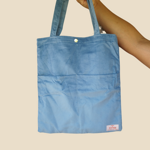 Handcrafted Corduroy Tote Bag Lush by SBH Merch Collection