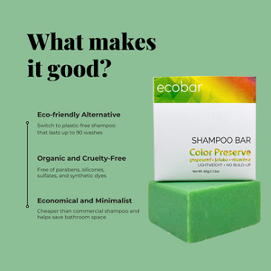 Ecobar PH Color Preserve Shampoo Bar