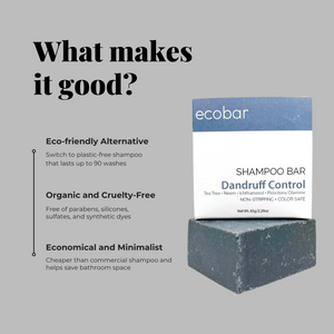 Ecobar PH Dandruff Control Shampoo Bar (aka Heal + Detox)