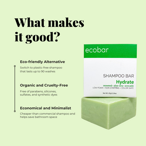 Ecobar PH Hydrate Shampoo Bar