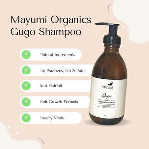Mayumi Organics Gugo Shampoo | Sulfate-Free 250ml