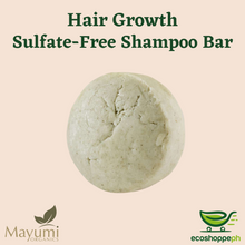 Load image into Gallery viewer, Mayumi Organics Hair Growth Sulfate-Free Shampoo Bar 60g
