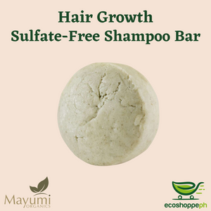 Mayumi Organics Hair Growth Sulfate-Free Shampoo Bar 60g