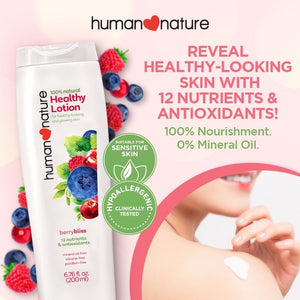Human Nature 100% Natural Healthy Lotion 200ml