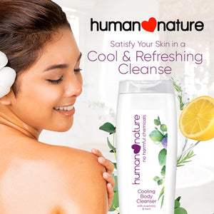 Human Nature Cooling Body Cleanser with Rosemary and Mint 200ml