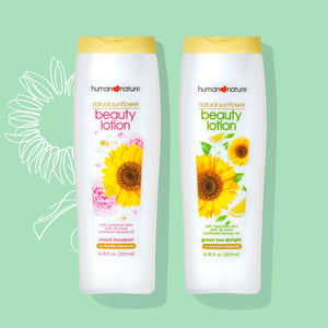 Human Nature Natural Sunflower Beauty Lotion with 3x More Sunflower Oil 200ml