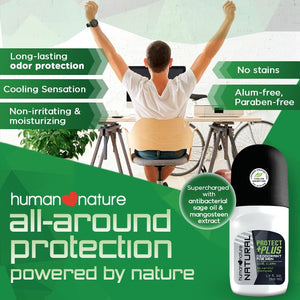 Human Nature Protect +PLUS Deodorant for Men 50ml