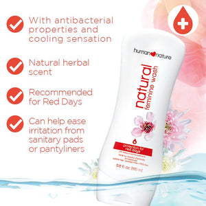 Human Nature Protection for Red Days Natural Feminine Wash 100ml